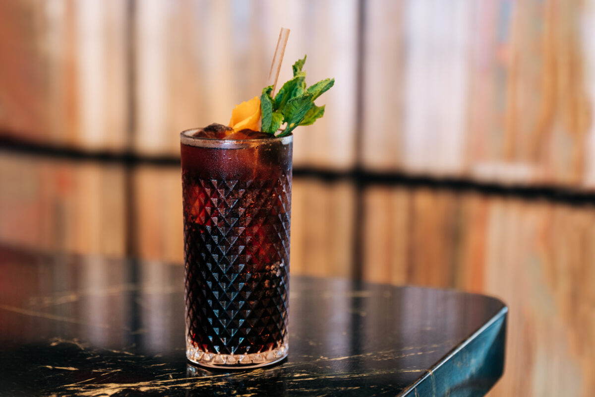 Kissa Kissa | Sketches of Spain | Kalimotxo Spanish highball red wine cocktail | Vinyl jazz record room | Brooklyn NY USA